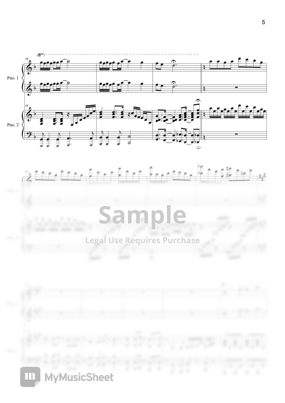 Attack On Titan - all Op &amp; ED Medley (4hands piano) by Bella&amp;Lucas