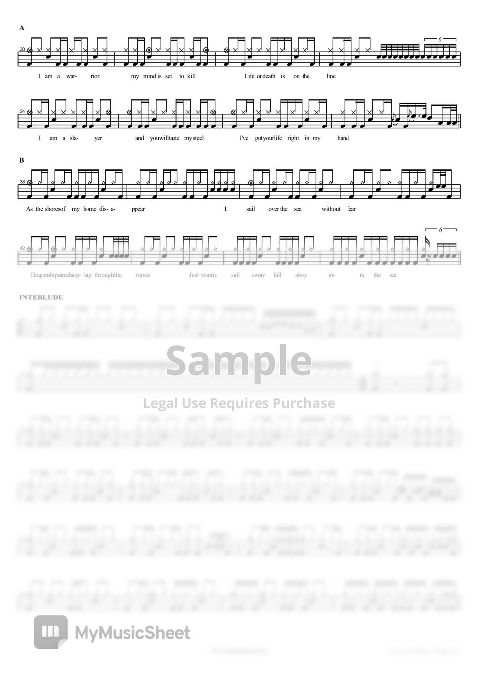 Yngwie Malmsteen I Am A Viking By COPYDRUM