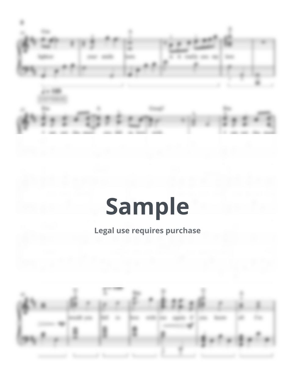 Jorge Rivera-Herrans &amp; Anna Lea - Would You Fall In Love With Me Again - Epic the Musical (piano sheet music) by Mel&#x27;s Music Corner