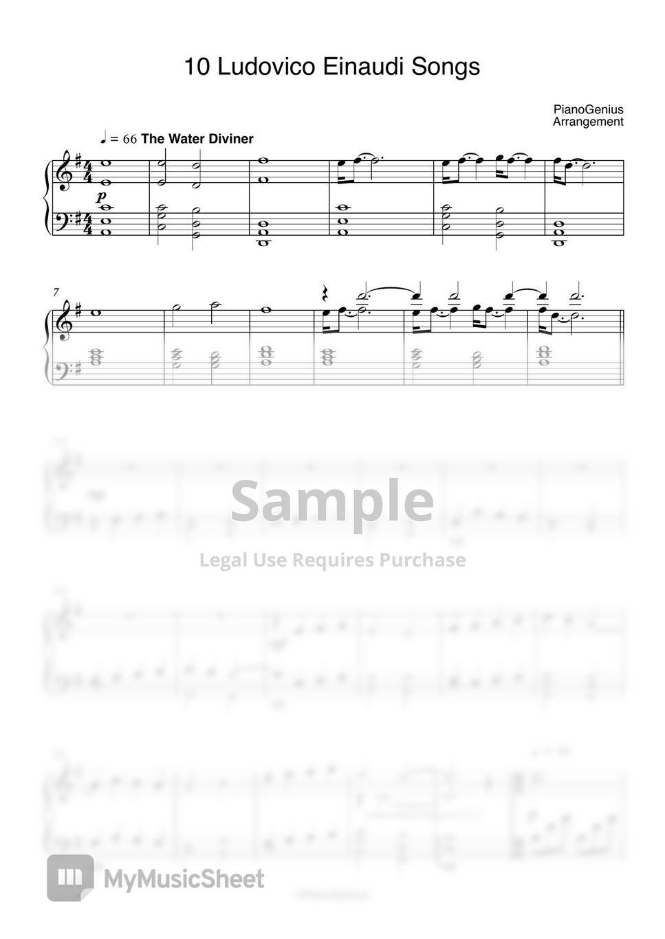 Download Ludovico Einaudi Night Sheet Music & PDF Chords