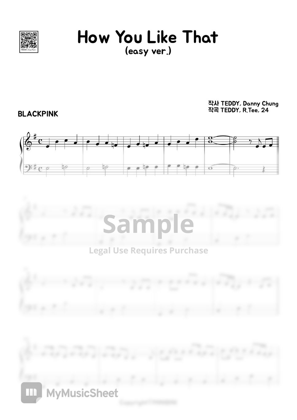 BLACKPINK (블랙핑크) - How You Like That (Easy Version) by MINIBINI