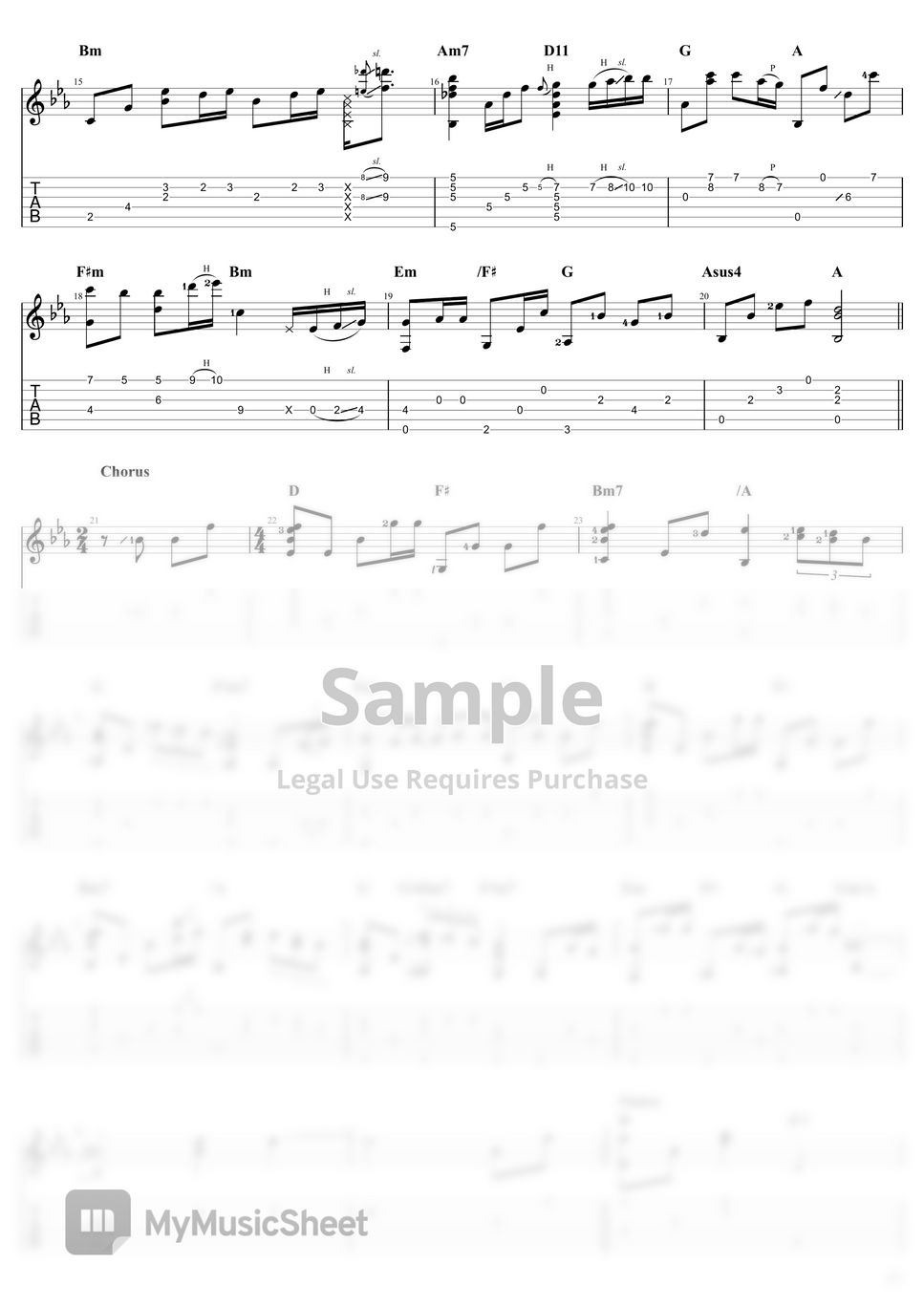  mc fingerstyle guitar tab sheets by jackson cheung