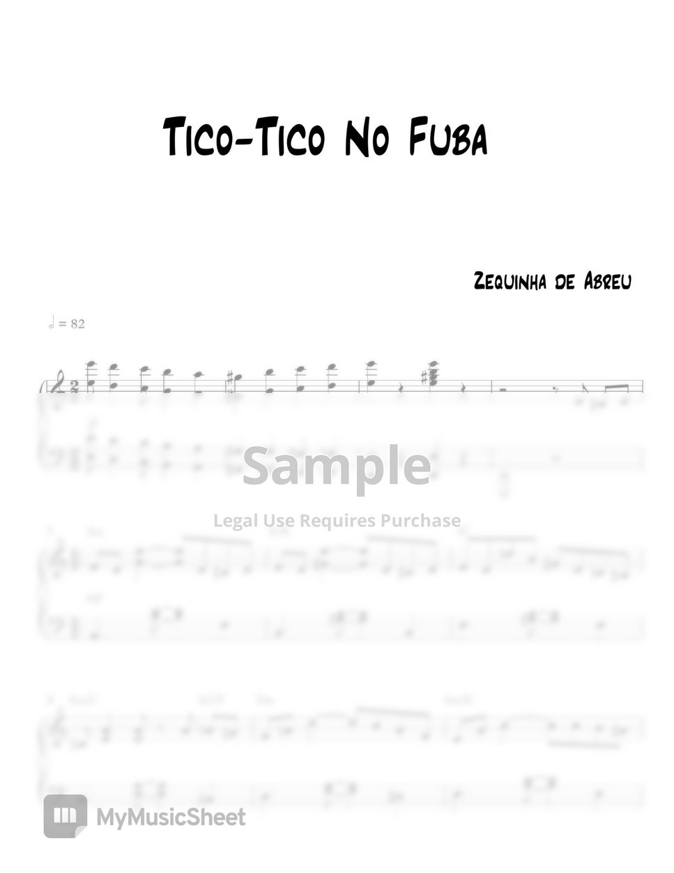 Zequinha de Abreu - Tico Tico No Fuba by MIWHA