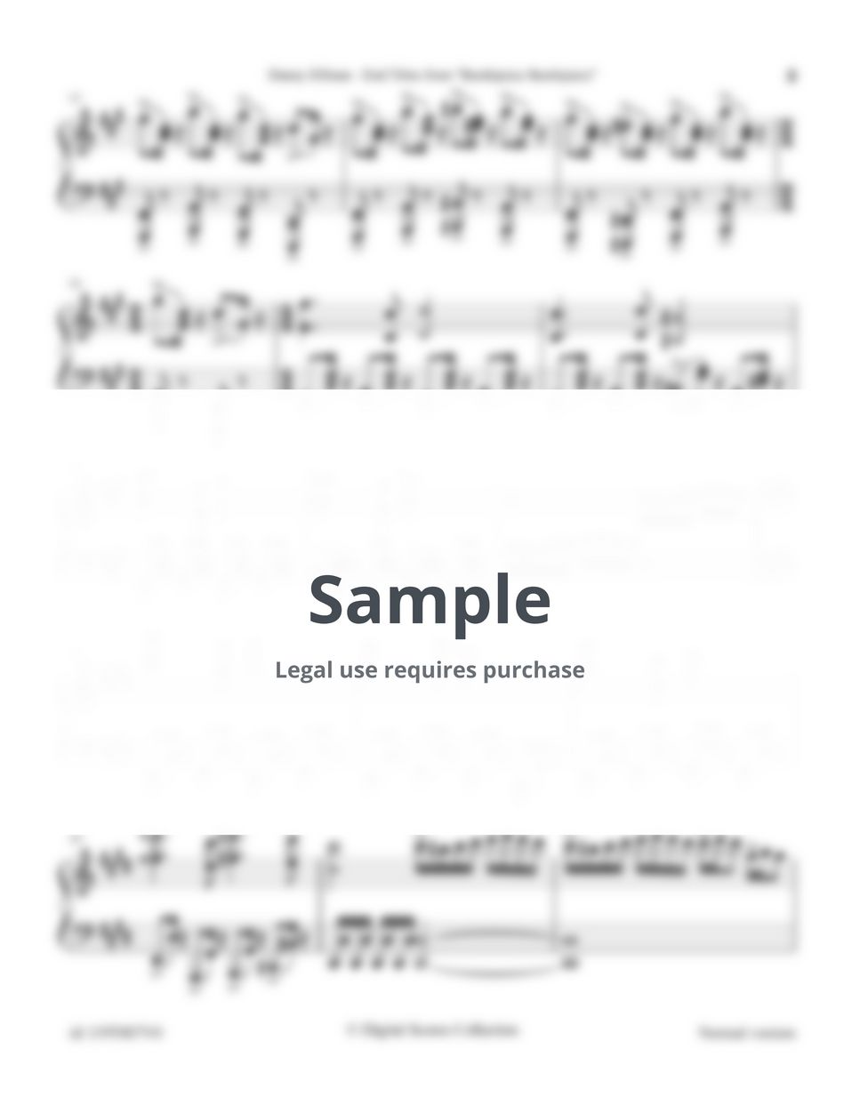 Danny Elfman End Titles from "Beetlejuice Beetlejuice" Sheets by Digital Scores Collection