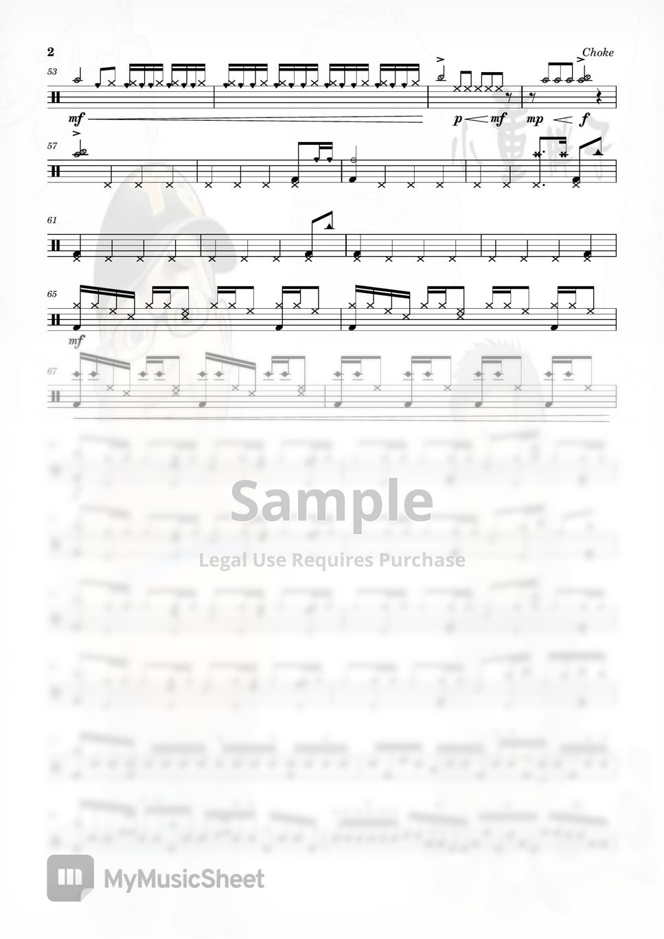 Playing God – Polyphia Sheet music for Drum group (Solo)