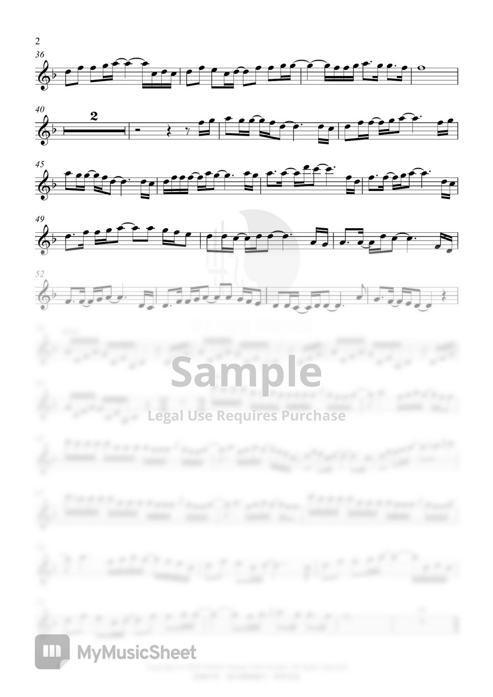 RADWIMPS - Suzume (鈴芽之旅 主題曲) Sheets by 黃品舒 Kathie Violin