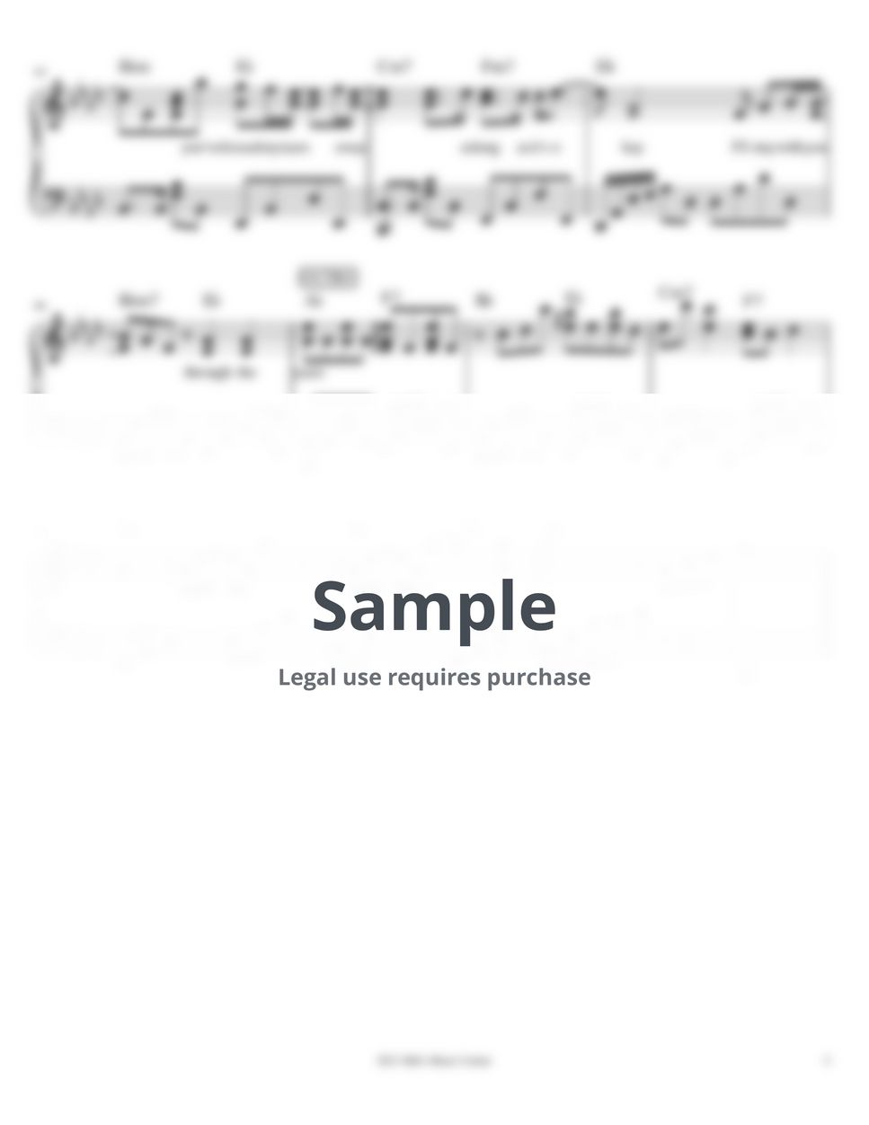 Kenny Rogers - Through the Years (piano sheet music) by Mel's Music Corner