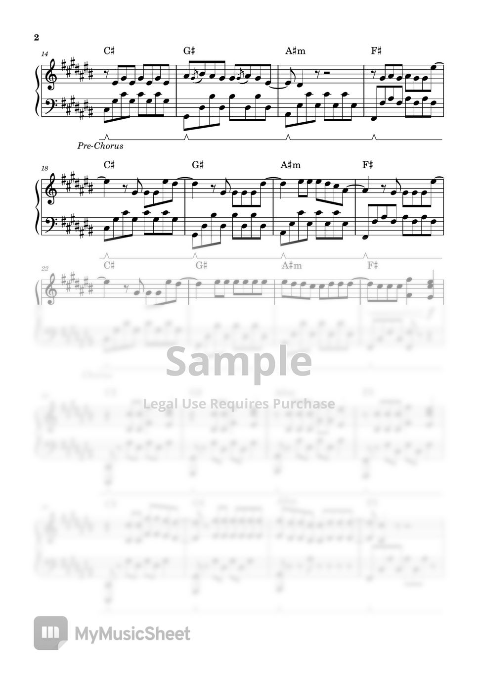 Lewis Capaldi - Someone You Loved (PIANO SHEET) Sheet by John Rod Dondoyano