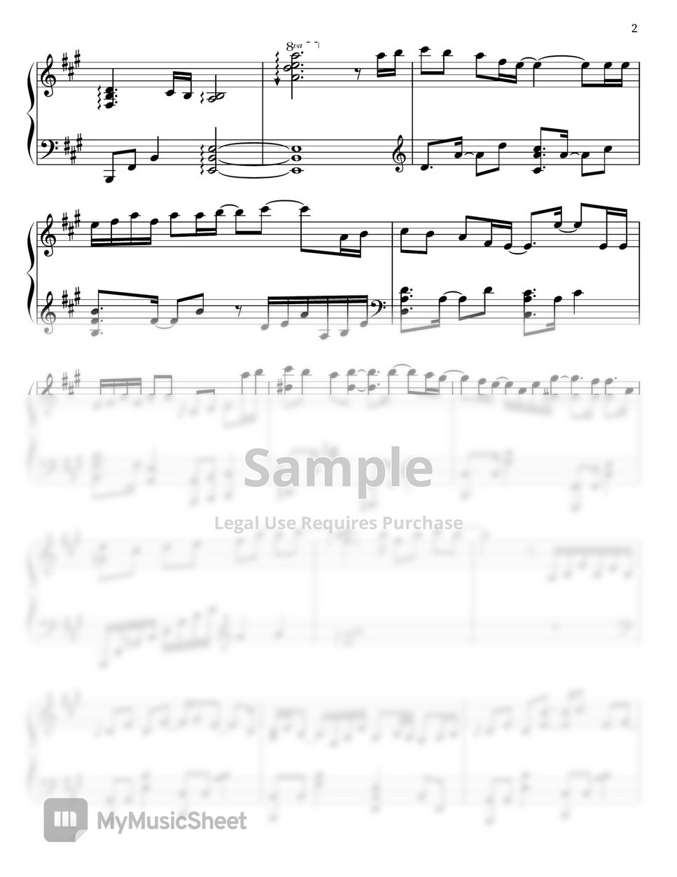 Taeyeon all about you hotel del luna ost sheets by