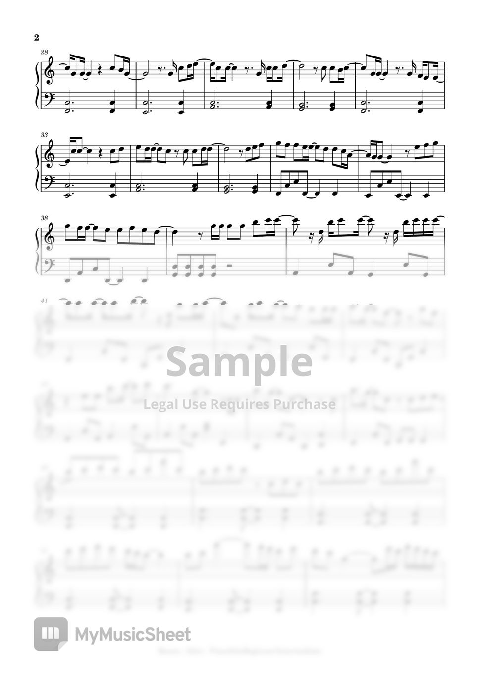 ReoNa - Alive (beginner to intermediate, piano) by Mopianic