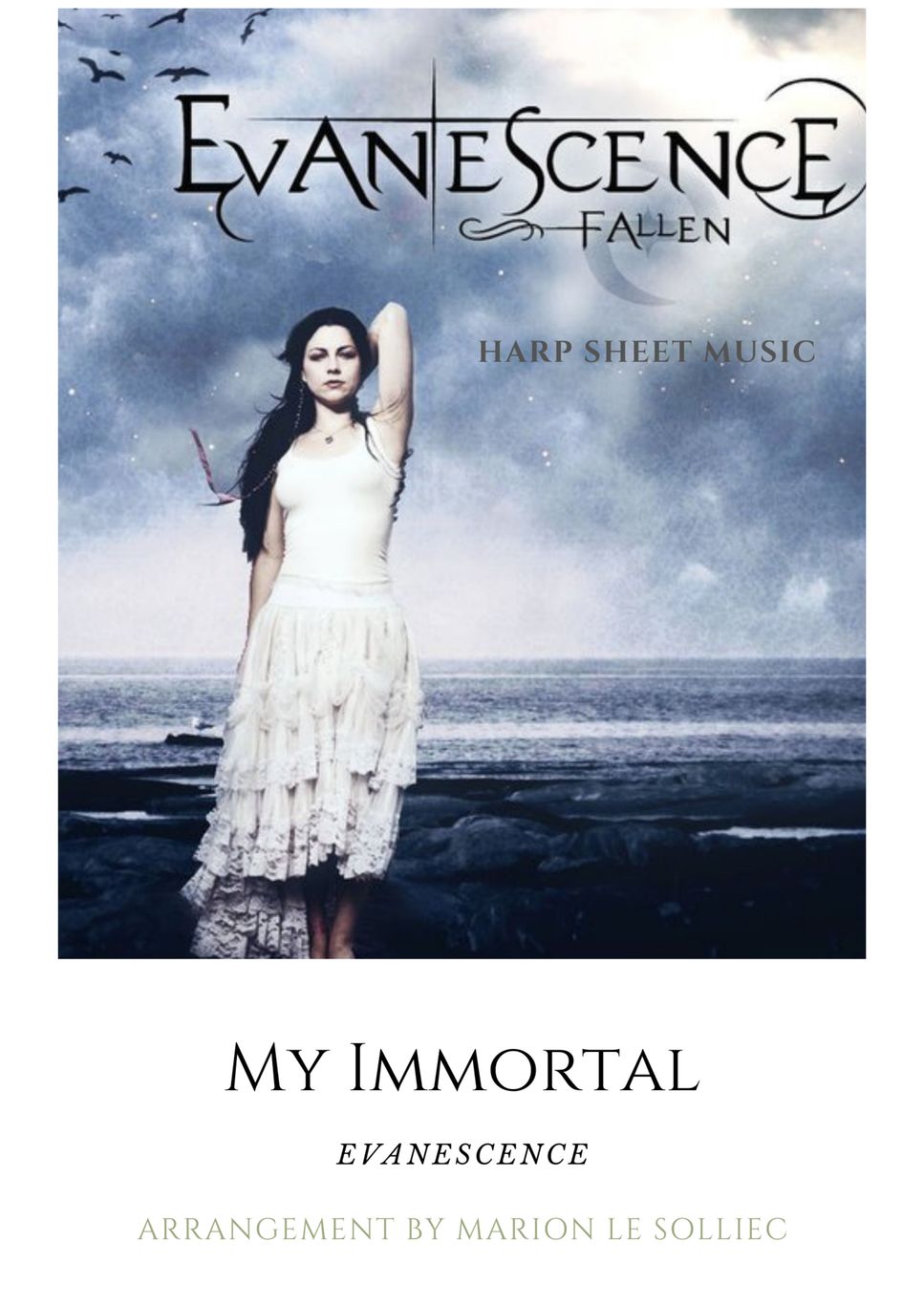 Evanescence My Immortal Sheet by Marion Le Solliec