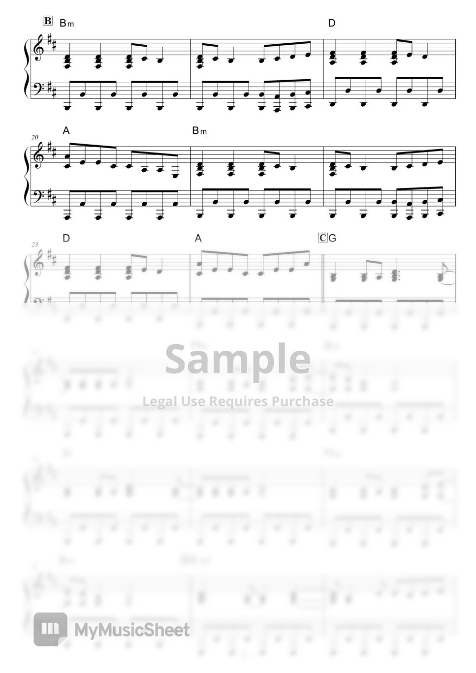 T.M.Revolution - UTAGE (Sengoku BASARA) by piano*score