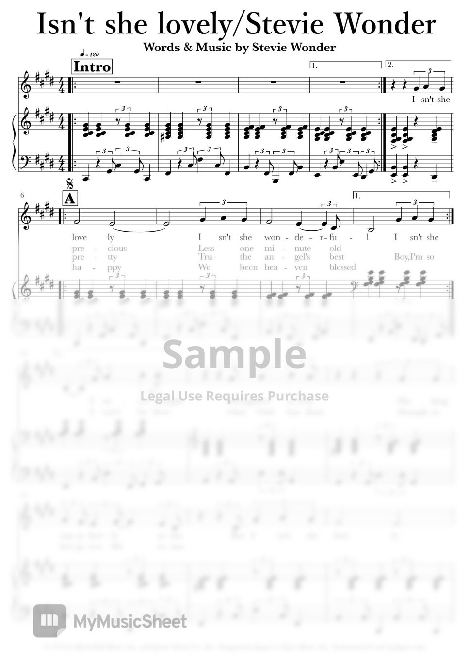 stevie-wonder-isn-t-she-lovely-sheets-by-eri-nagayama