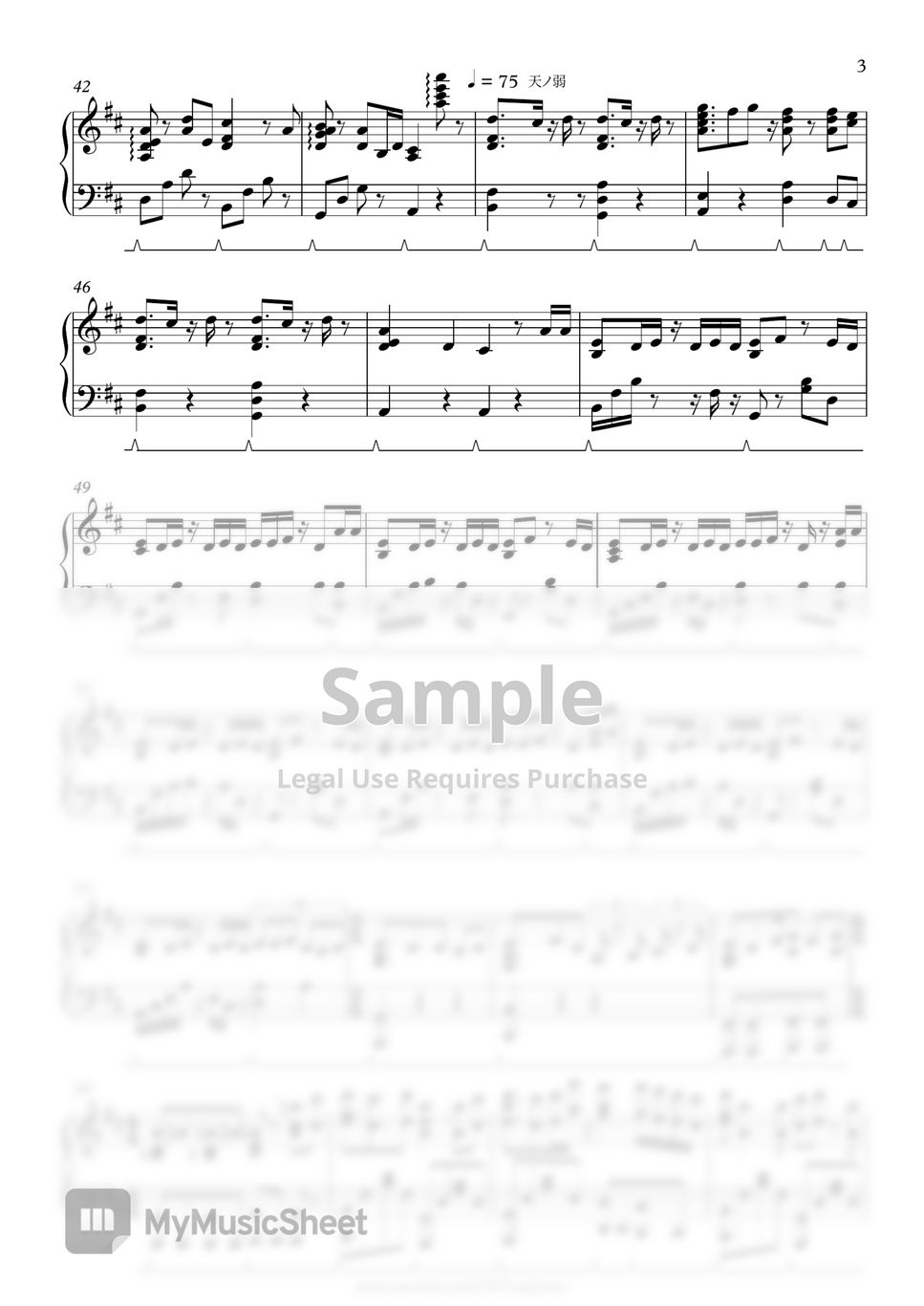 J-POP Piano Medley - (8 Songs) by Oldtang