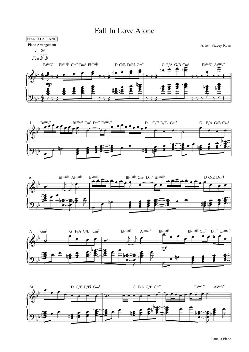 stacey-ryan-fall-in-love-alone-piano-sheet-drum-backing-track