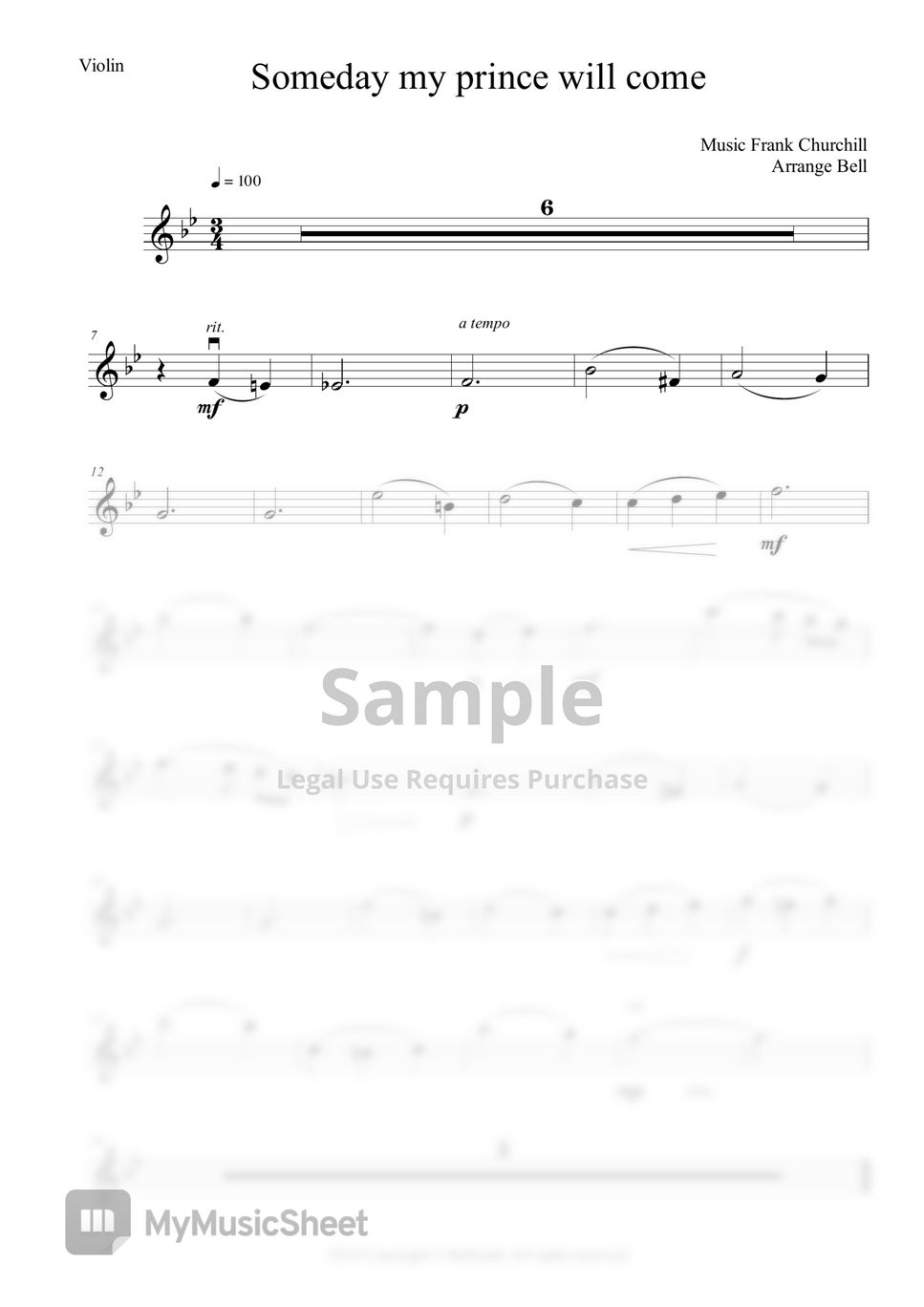 snow-white-someday-my-prince-will-come-easy-violin-sheets-by-bell