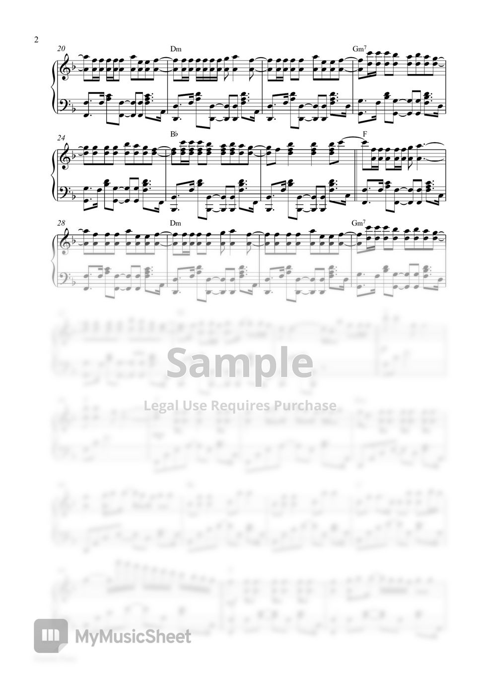 Taylor Swift Blank Space (Piano Sheet) Sheets by Pianella Piano