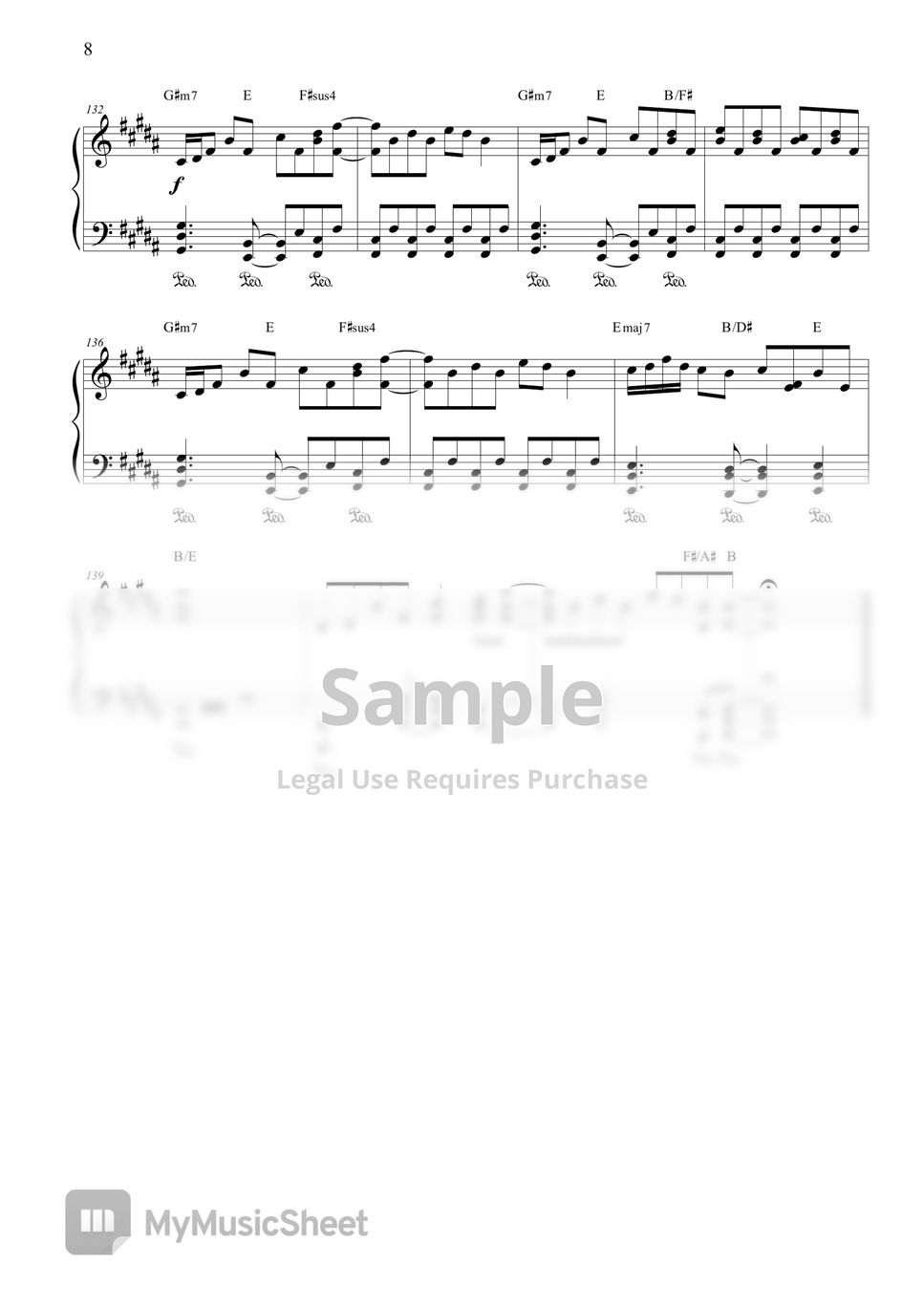 RADWIMPS - Zenzenzense (前前前世) ピアノ楽譜PDF | CANACANA faimly