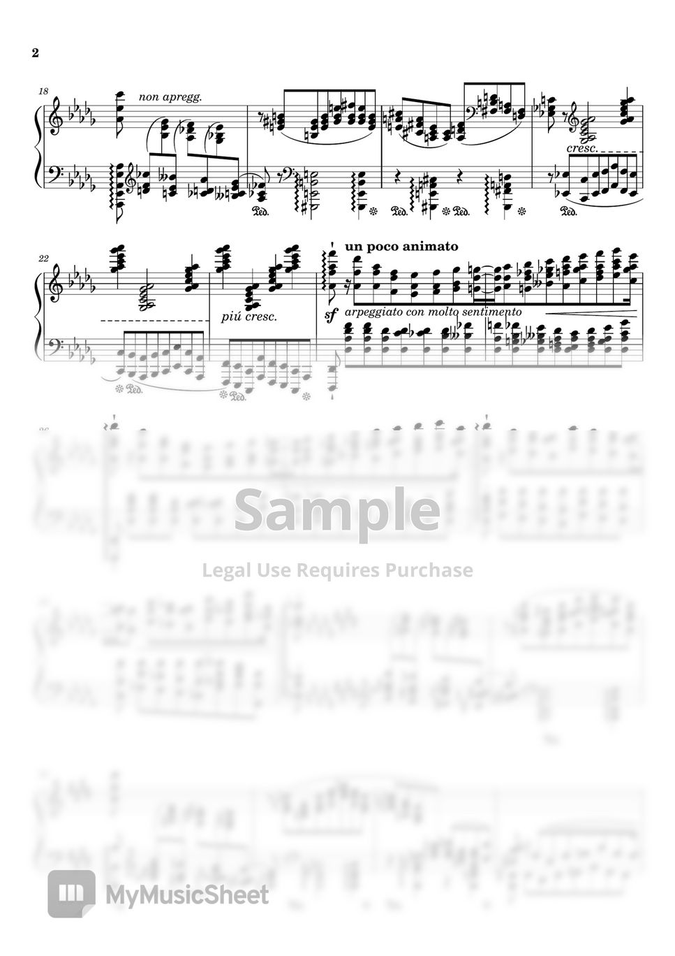 Liszt - Transcendental Études No.11 by Fortepian