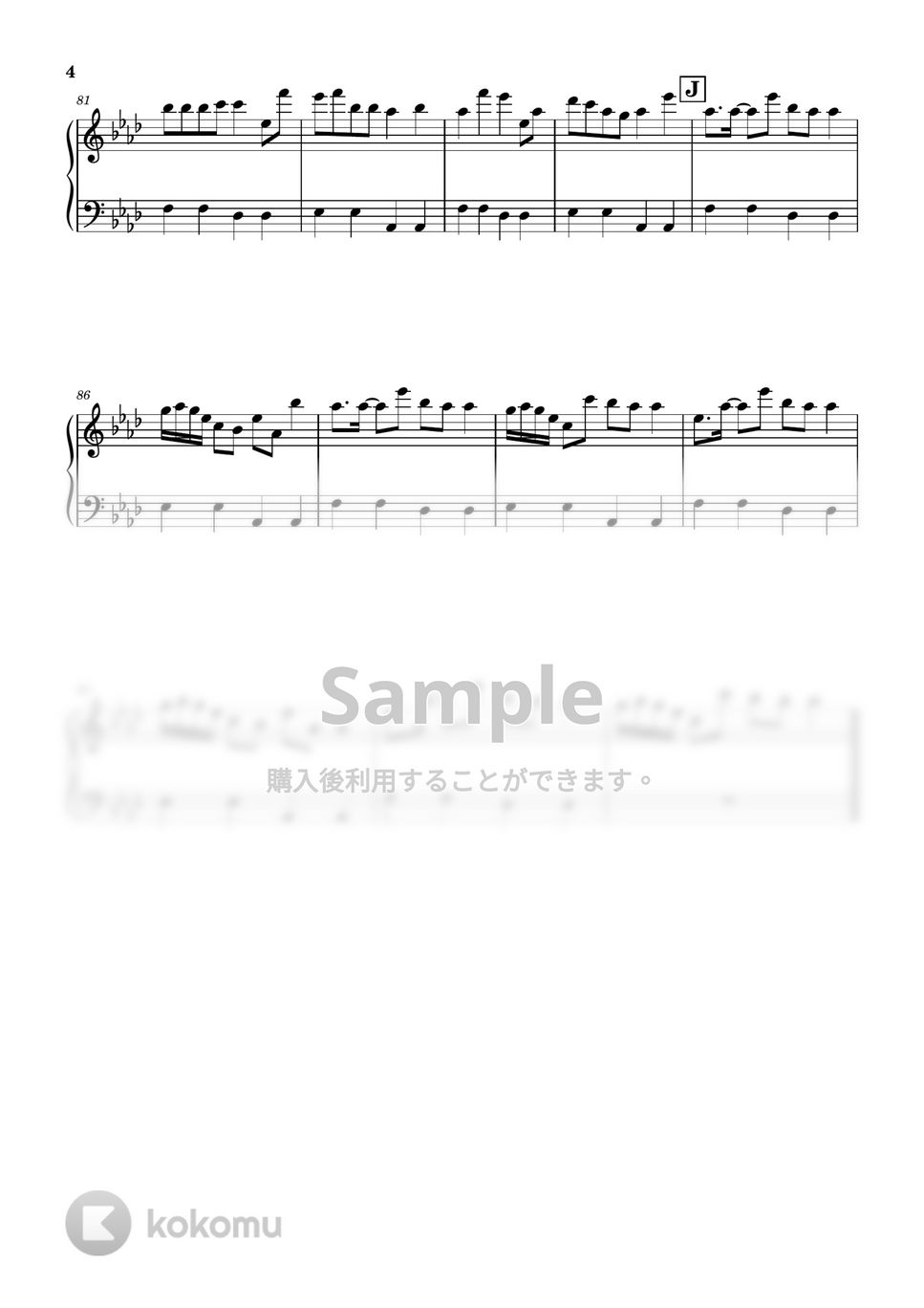 013 - Spica - ロクデナシ / Rokudenashi Sheet music for Piano (Solo)