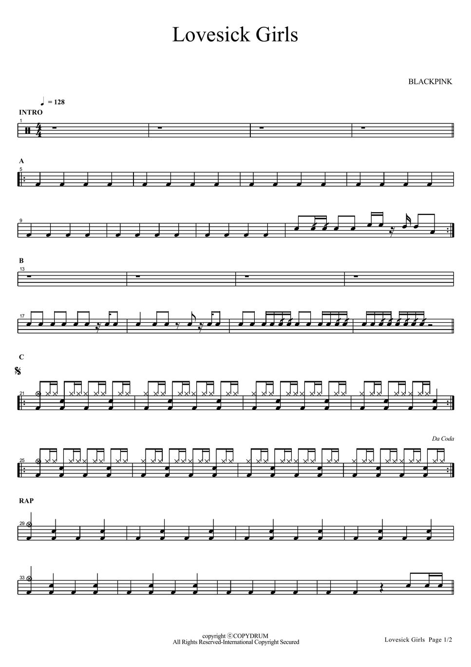 blackpink-lovesick-girls-sheets-by-copydrum