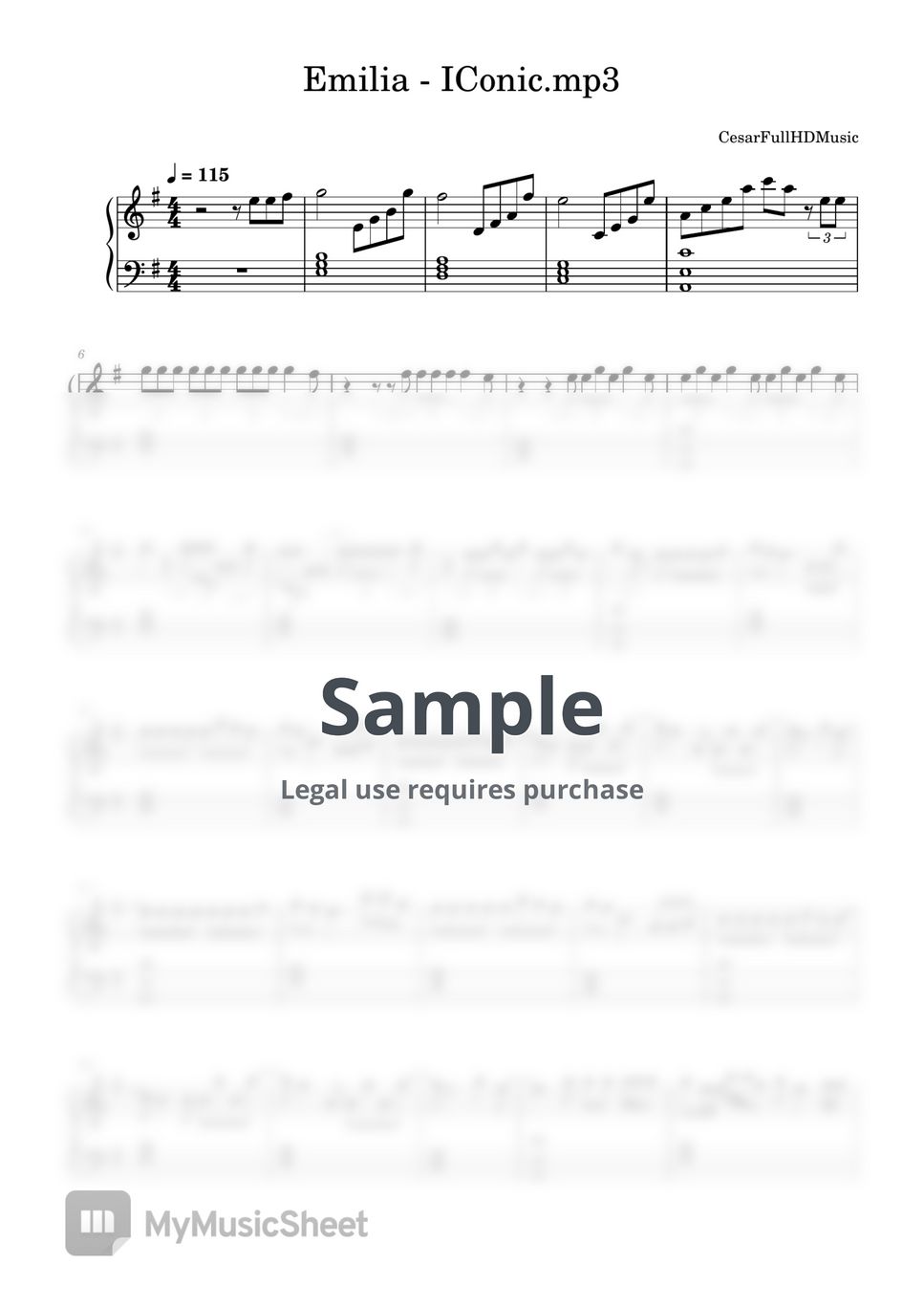 Emilia IConic Sheets