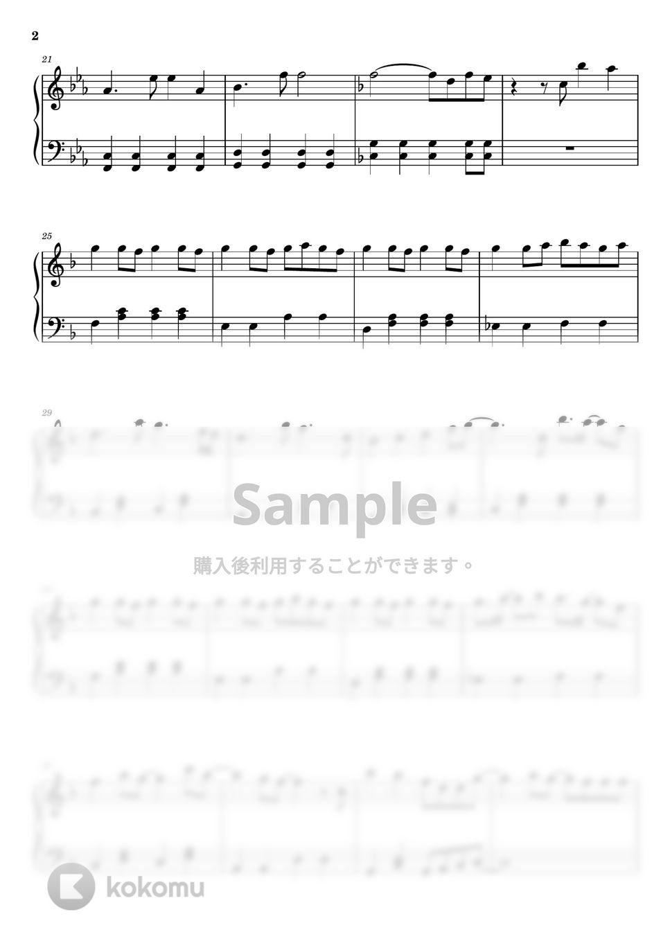 snowman - This is LOVE (ピアノソロ初中級) by pianon楽譜
