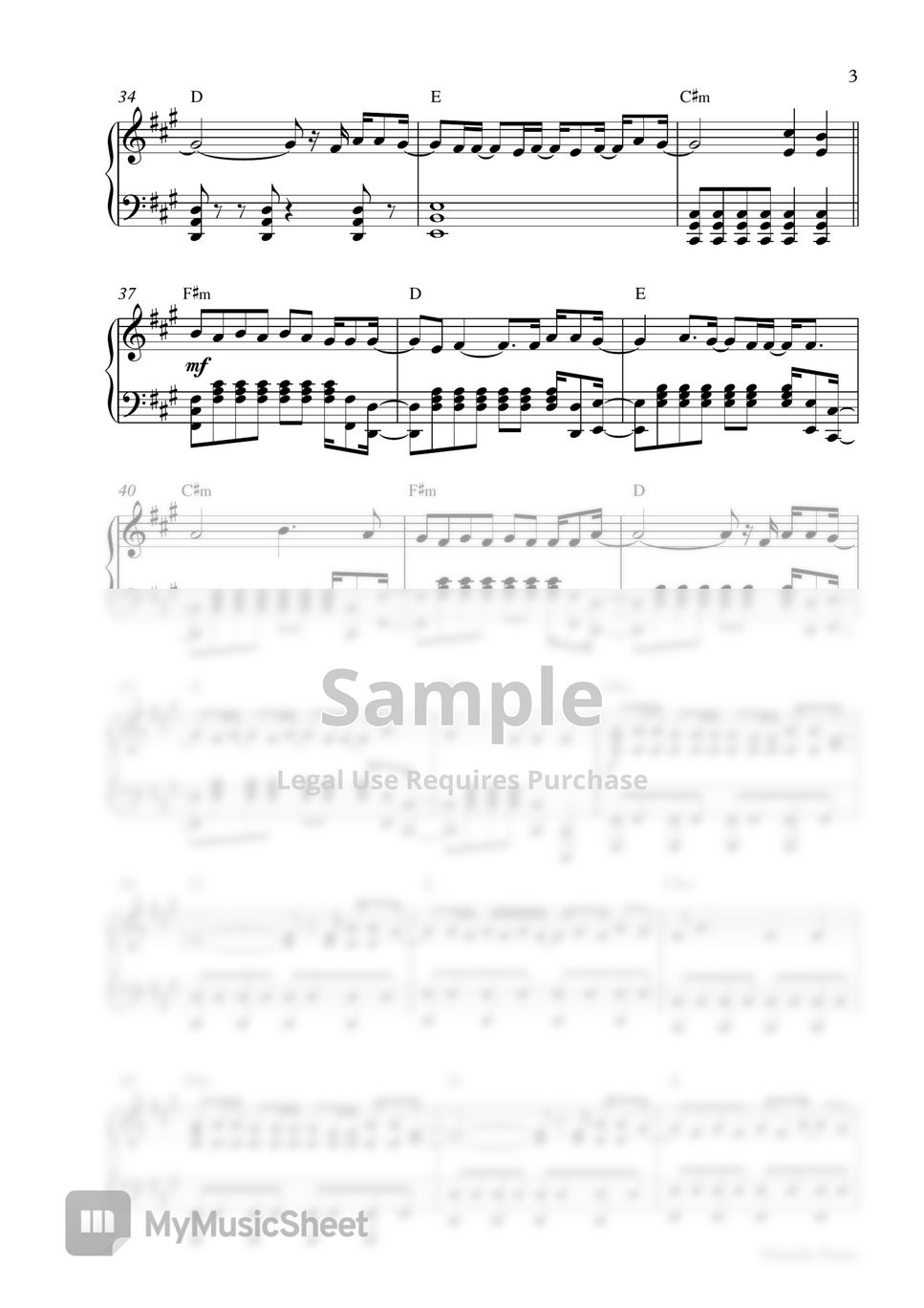 TONES AND I - Dance Monkey (Piano Sheet) by Pianella Piano