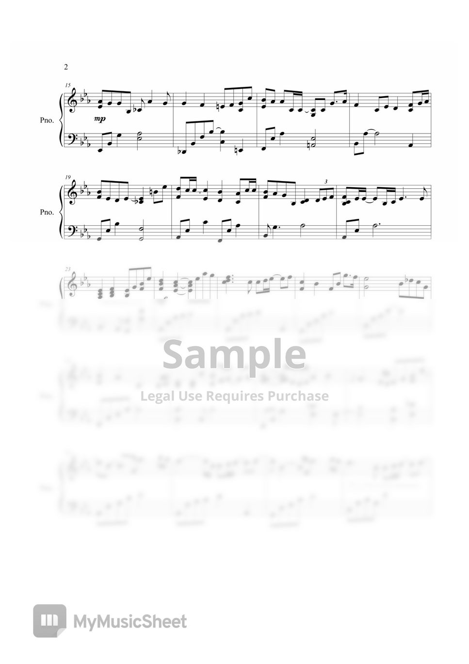 JL Holy Piano 하나님의 은혜 Sheets by JL Holy Piano