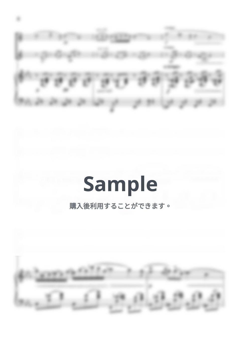 ショパン - ノクターン第2番 (ピアノトリオ/ソプラノフルートデュオ) by pfkaori