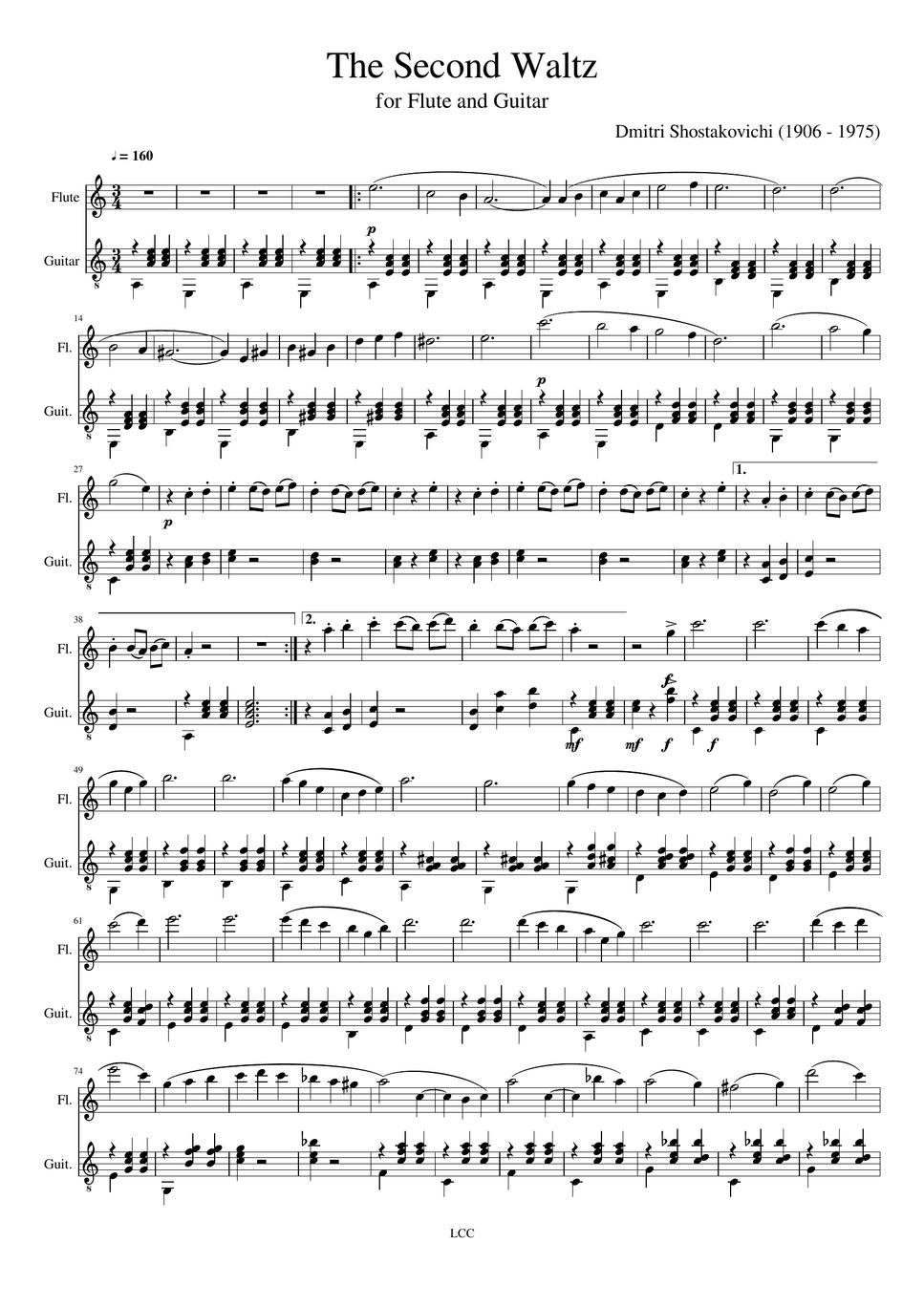 Shostakovichi - The Second Waltz by Quang Bui