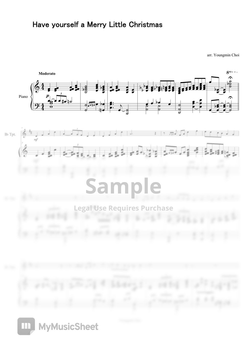 캐롤 - 트럼펫 캐롤 3곡 모음 (트럼펫) by 최영민