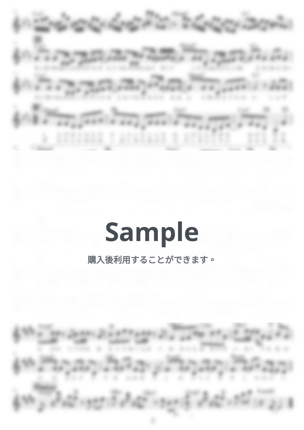 YOASOBI - ハルジオン by NOTES music