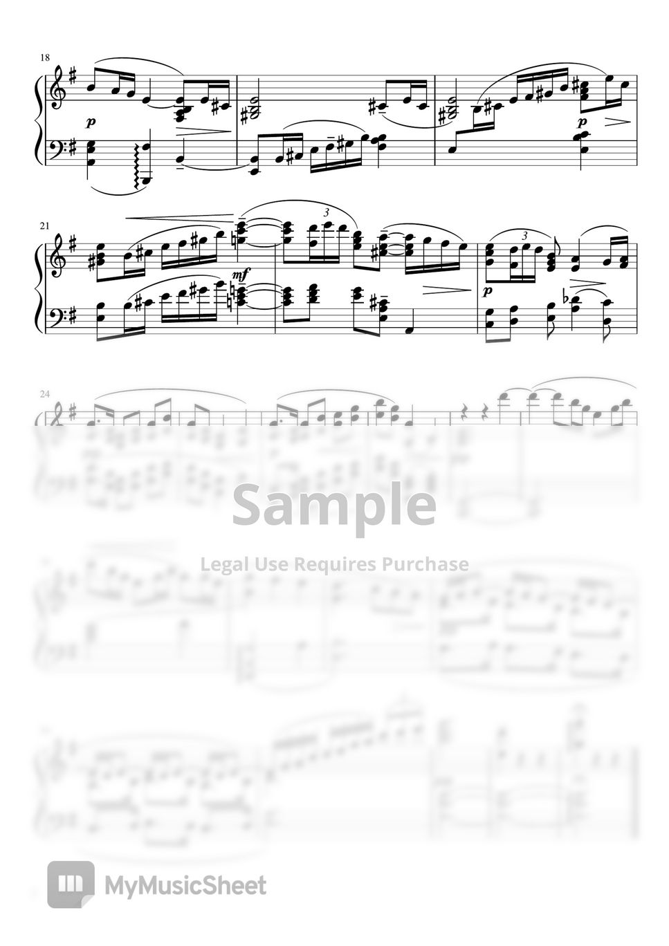 A.C.Debussy - Lafilleauxcheveuxdelin(G) (pianosolo/Intermediate) by pfkaori