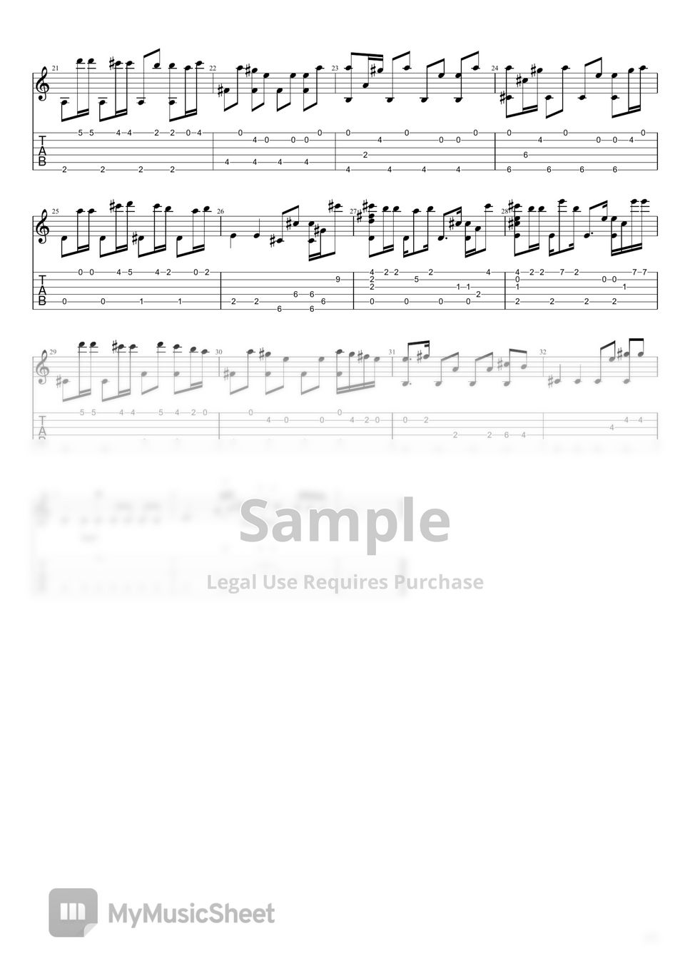 藤川千愛 - あたしが隣にいるうちに（アニメ 盾の勇者の成り上がり The Rising of the Shield Hero ED）【Fingerstyle Guitar】-DADGBE- by MIYABI