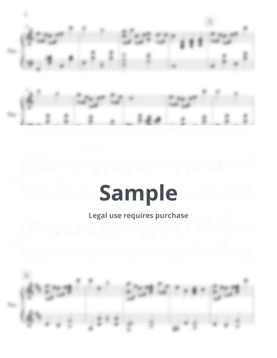 The Sun is Rising(둥근 해가 떴습니다) Sheets by Keunyoung Song