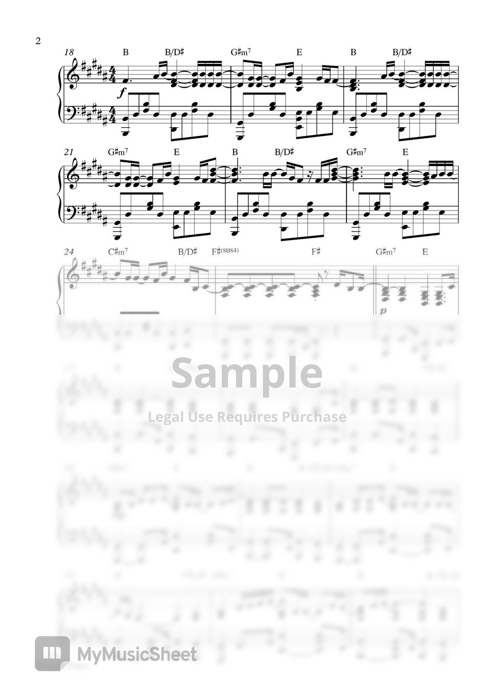 IU - Love Poem (Piano Sheet) by Pianella Piano