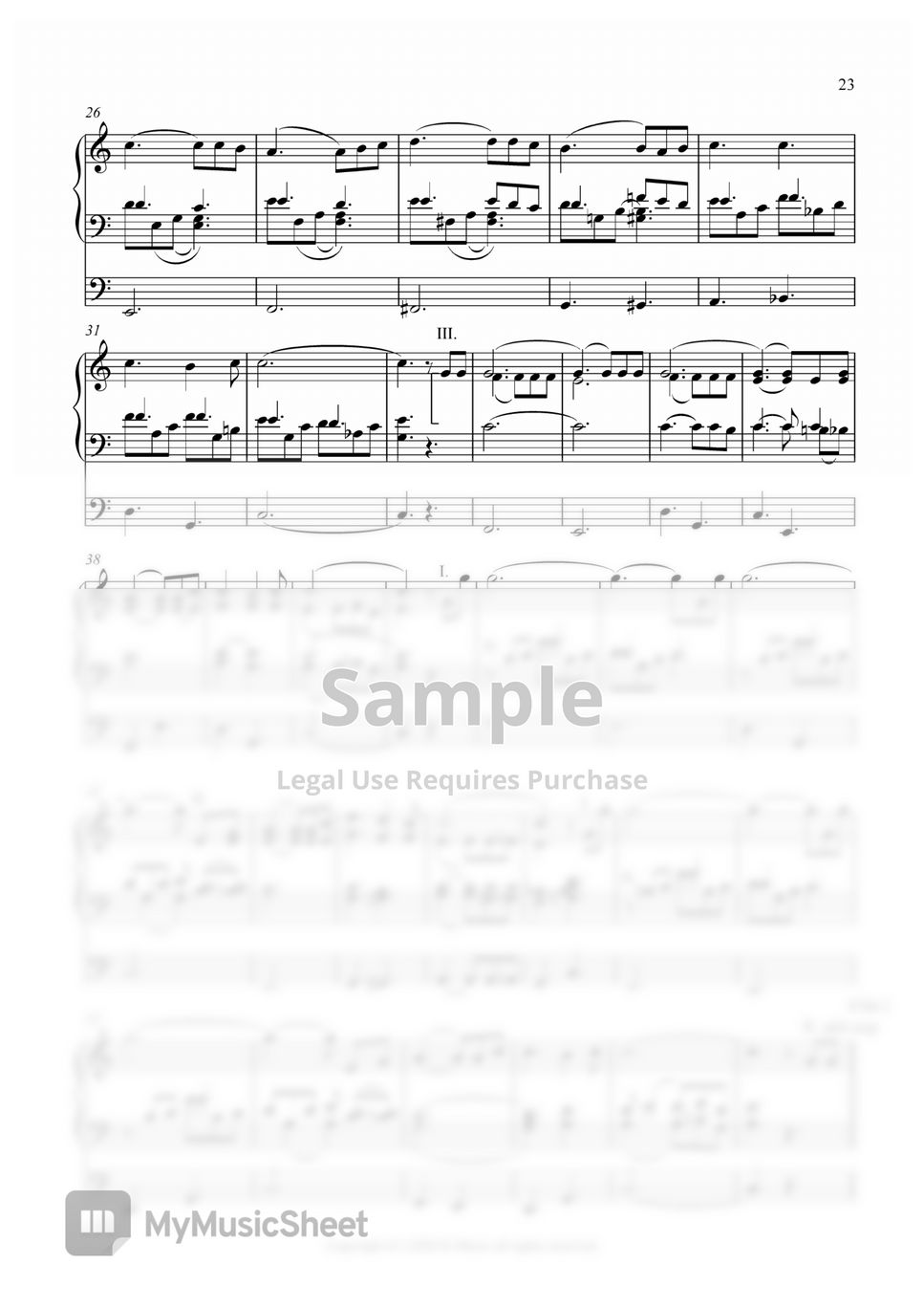 Philip Paul Bliss It is well with my soul Sheets by TSKang