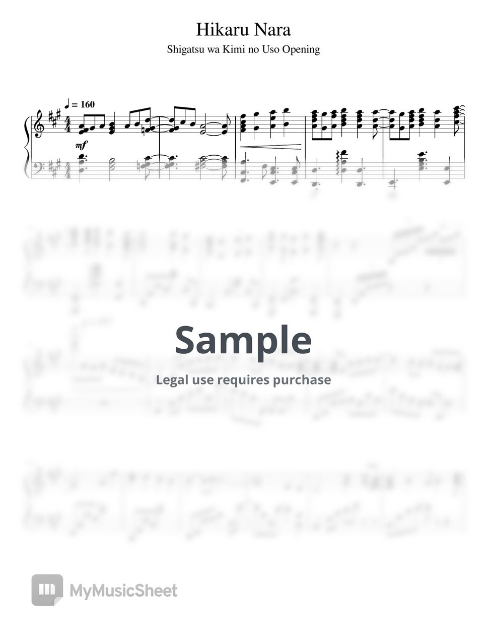 Goose House Hikaru Nara Goose House (Shigatsu wa Kimi no Uso OP