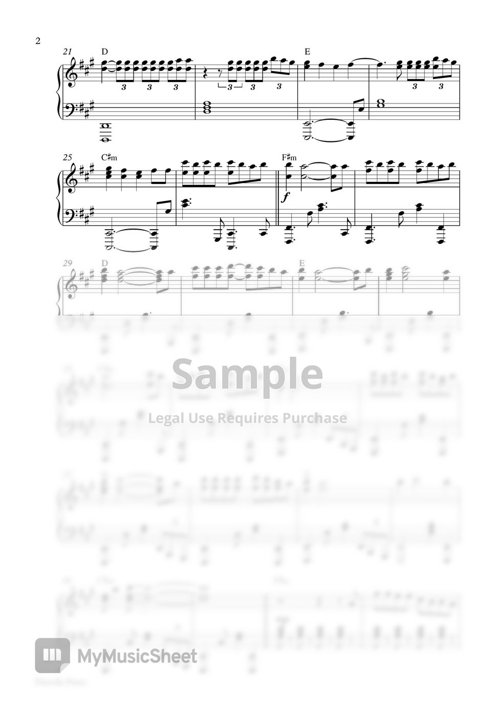 Tones And I - Bad Child (Piano Sheet) by Pianella Piano