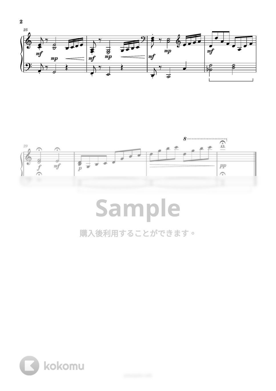 坂本龍一 - Energy Flow (簡単楽譜) by ピアノ塾