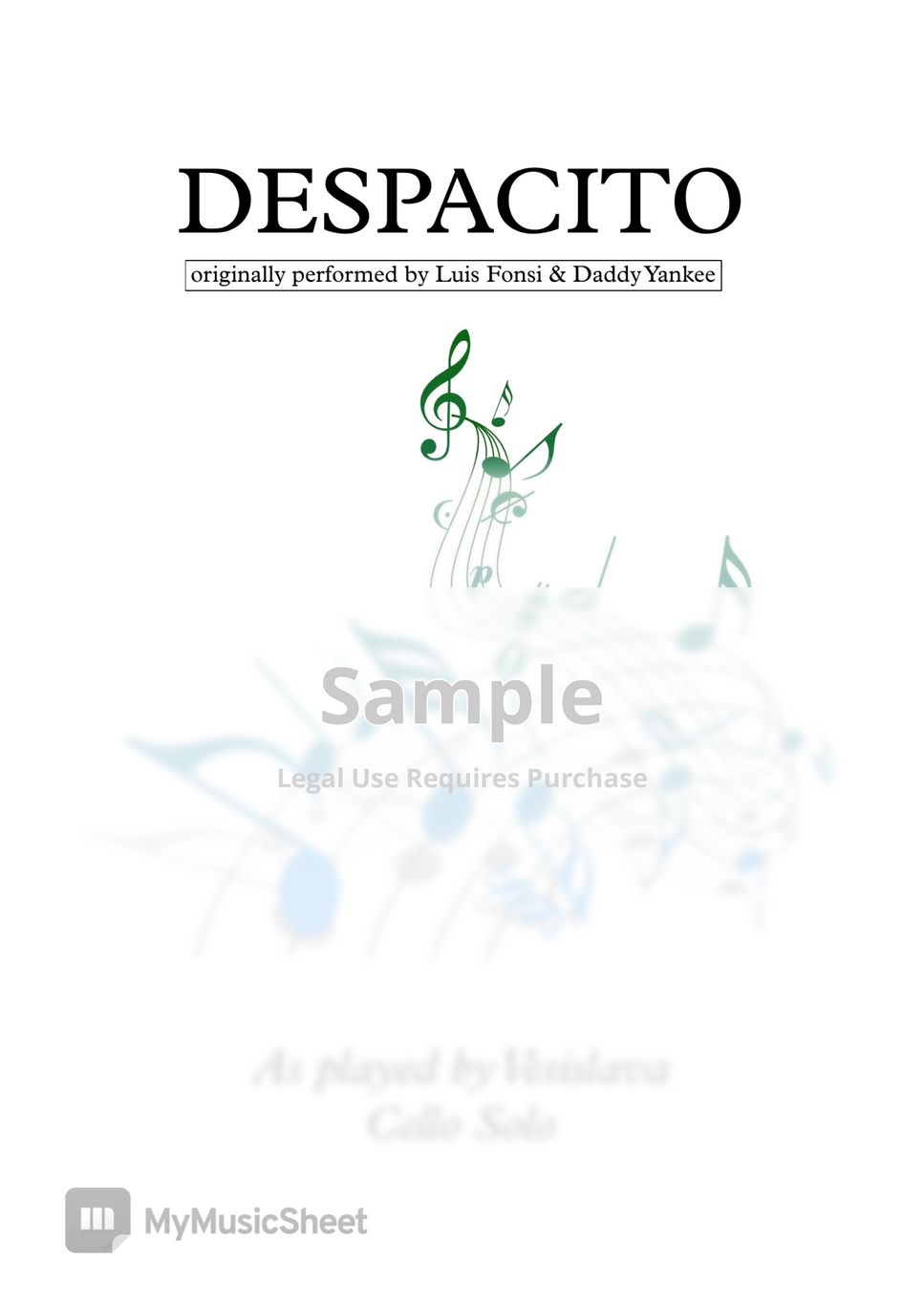 Luis Fonsy & Daddy Yankee - Despacito (+Finger marks) by Vesislava