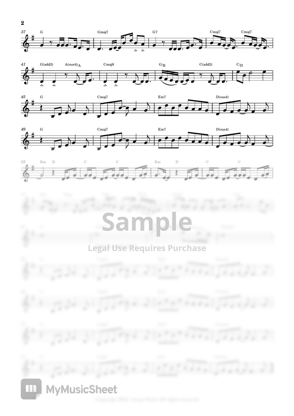 Ariana Grande - Santa Tell Me (Flute Sheet Music) by sonye flute