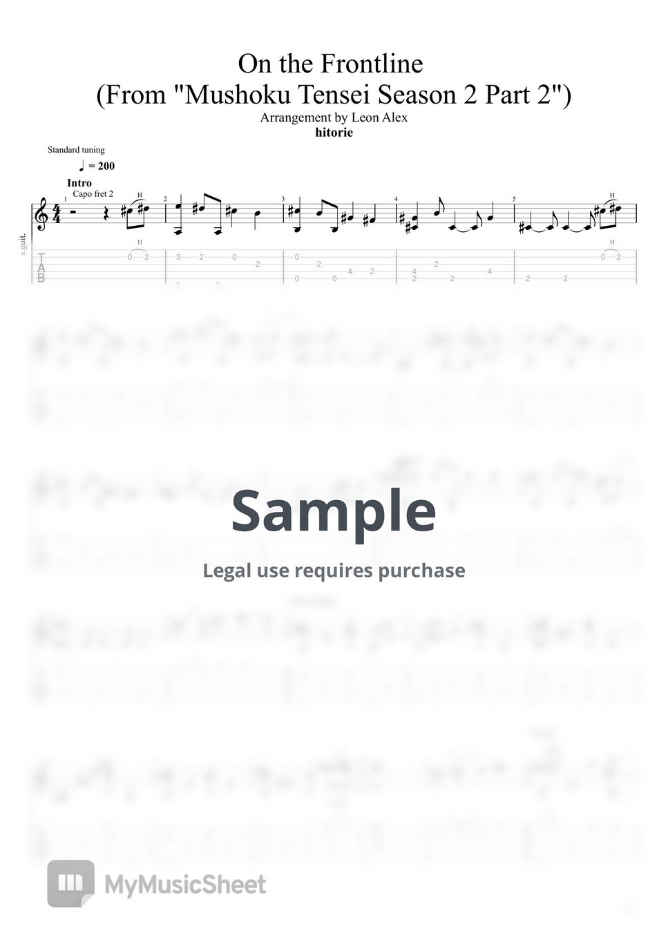 hitorie - On the Frontline (From "Mushoku Tensei Season 2 Part 2