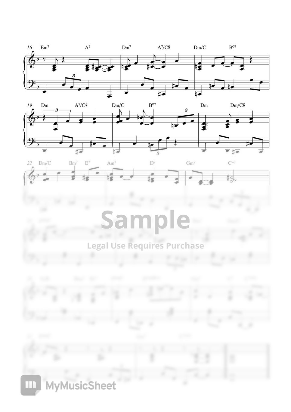 Jazz - EASY JAZZ PIANO SOLO 14곡 모음 package (REALBK.1