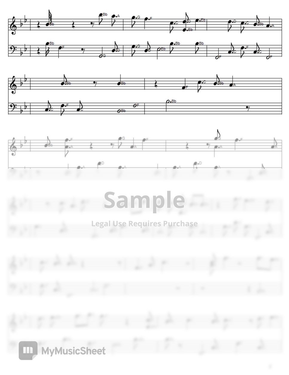 Motohiro hata himawari no yakusoku stand by me ost sheets
