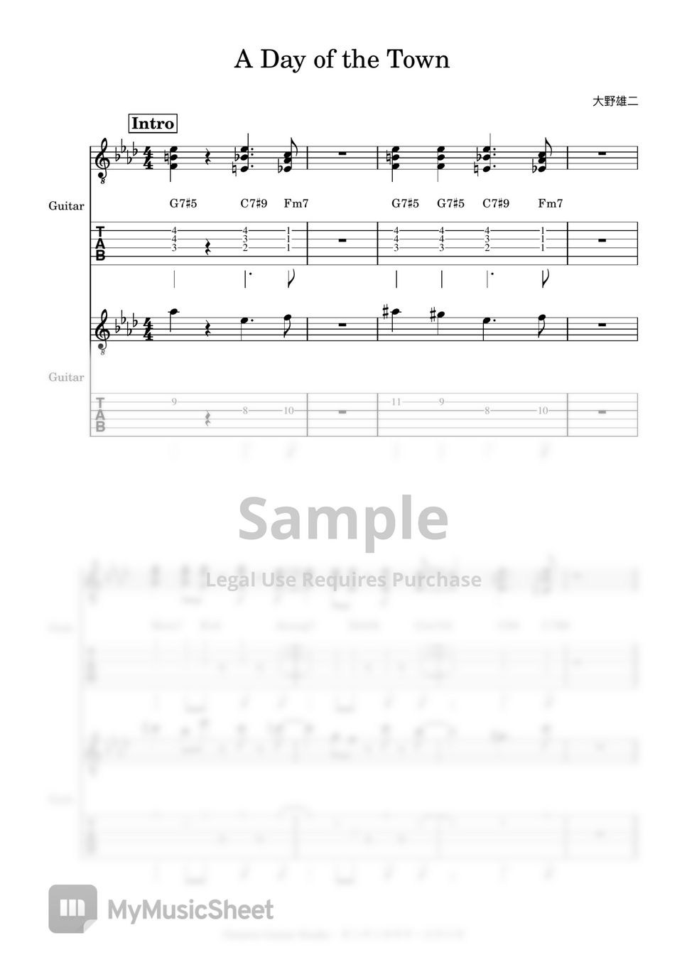 lupin-the-third-a-day-of-the-town-sheets-by-ontario-guitar-studio