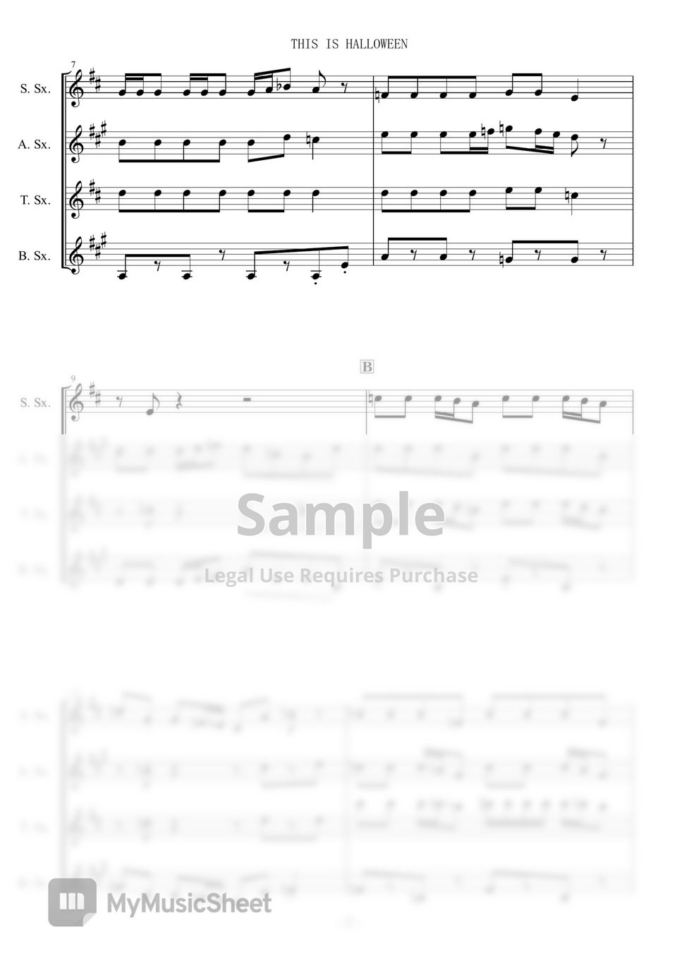 the-nightmare-before-christmas-this-is-halloween-sax-quartet-sheets