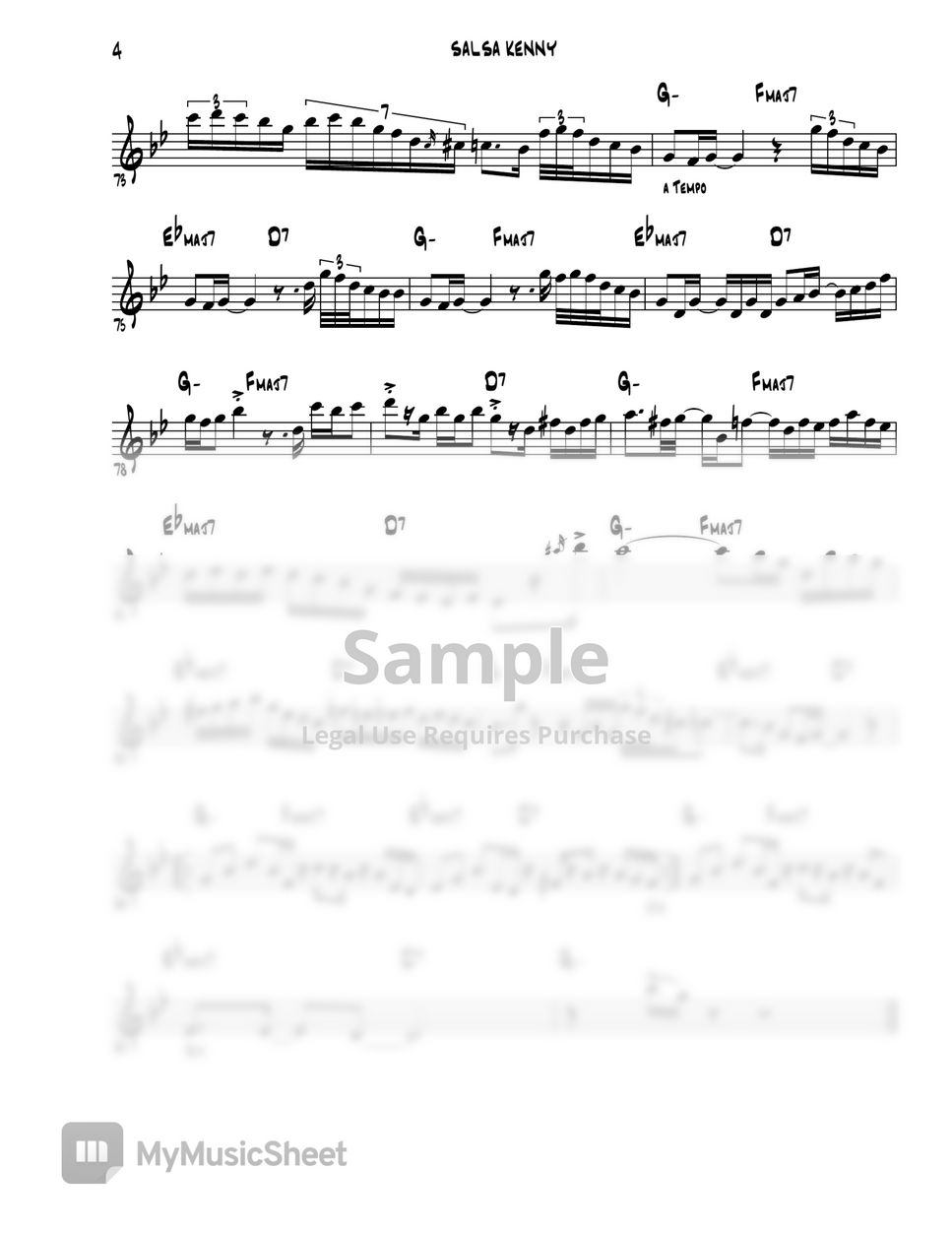 Kenny G - Salsa Kenny by Ismael Dorado