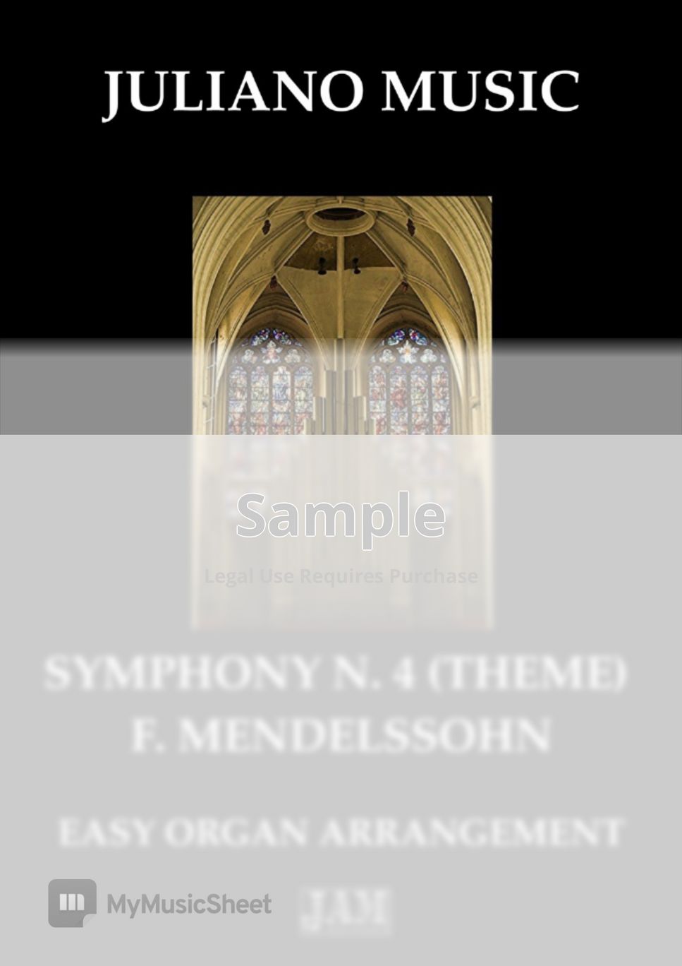 F. MENDELSSOHN - THEME FROM SYMPHONY N.4 by Juliano Music